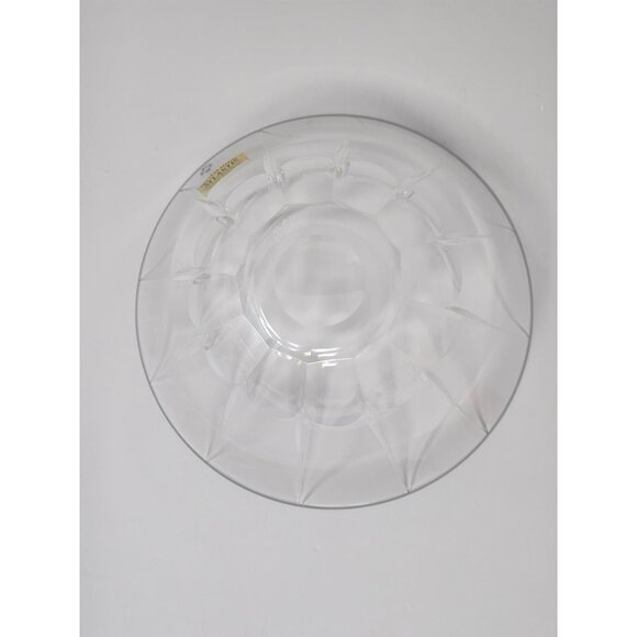 Atlantis Full Lead Crystal Hand-Blown & Cut Round Bowl Made In Portugal - Picture 6 of 10